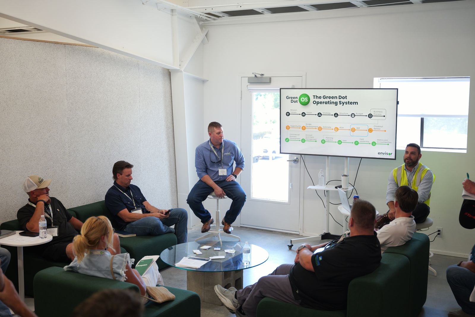 A GreenDot OS walkthrough in the Greenhall lounge