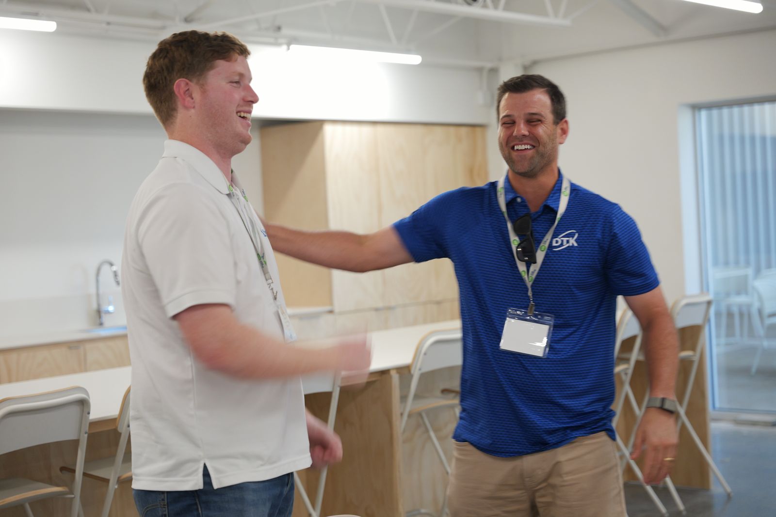 Attendees networking on the arrival day of Envision 2026